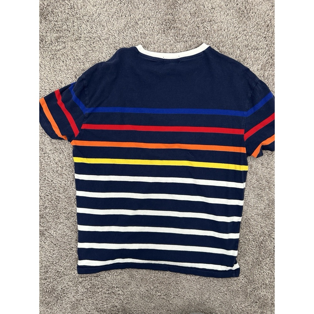 Men's Polo Ralph Lauren Stripe Shirt Classic Fit Size M - Picture 5 of 9